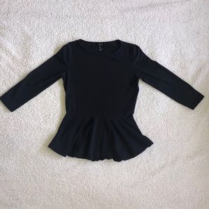 Forever 21 navy blue blouse | Women’s size S